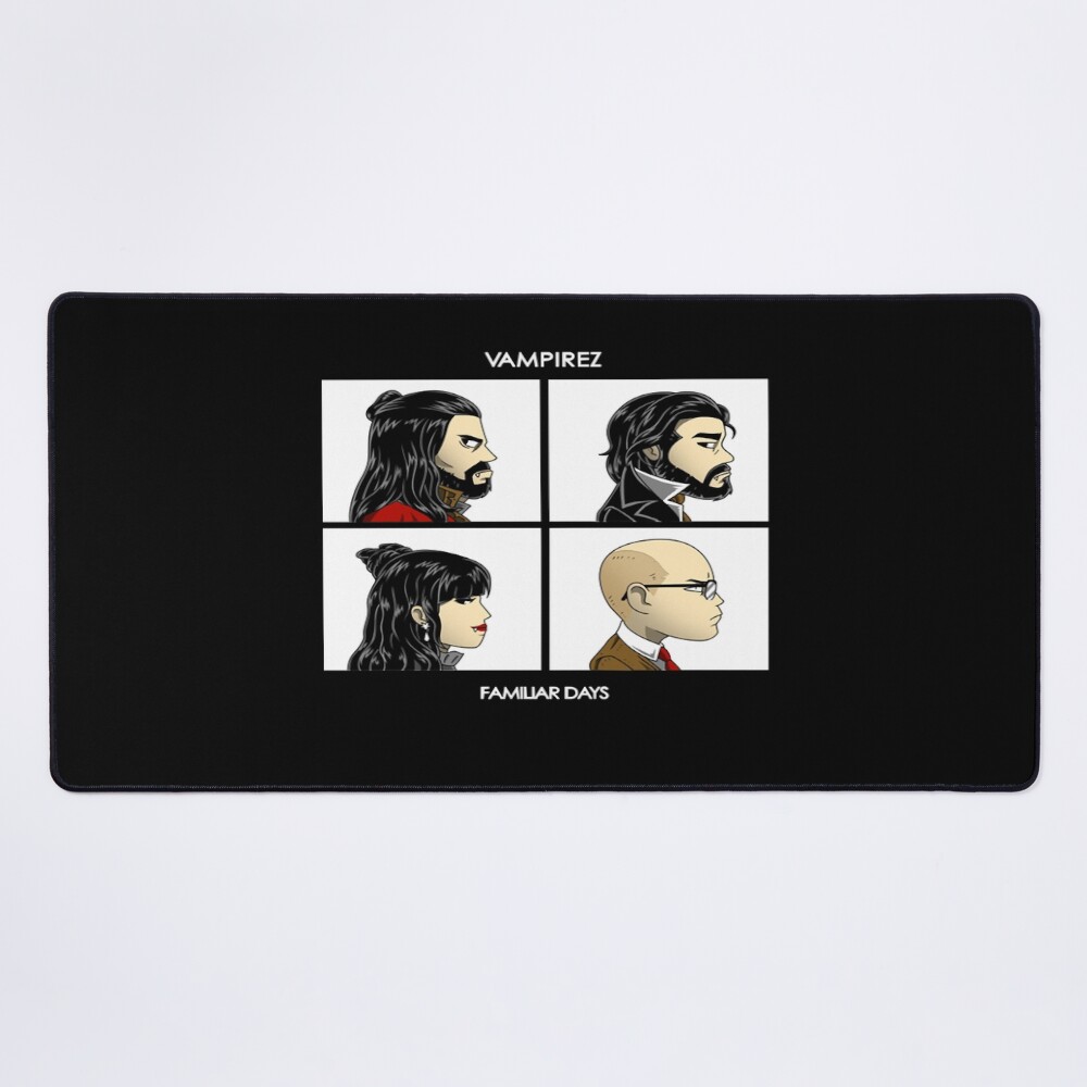 Colin Laszlo Jackie Nadja In The Shadows Chibi Movie Mouse Pad