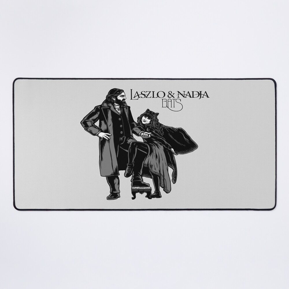 Laszlo And Nadja Album Cover Mouse Pad