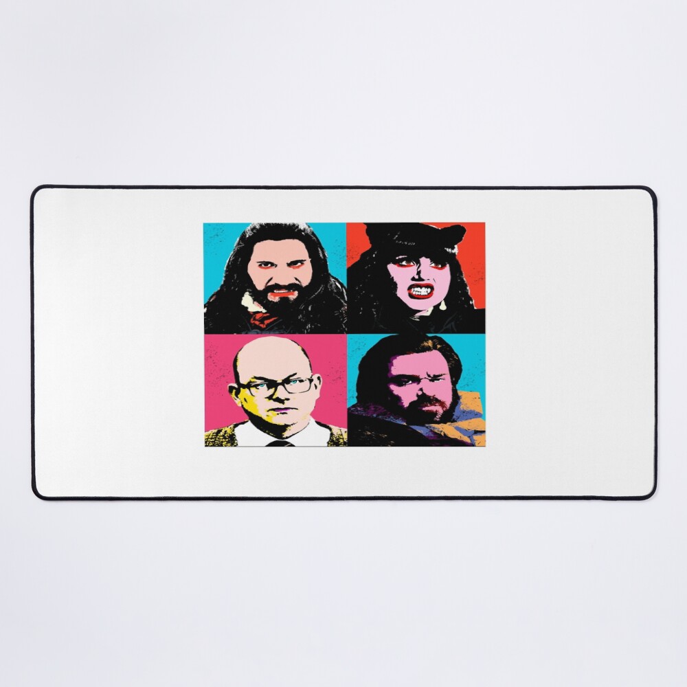 We In The Shadows Comedy Horror Movie Mouse Pad