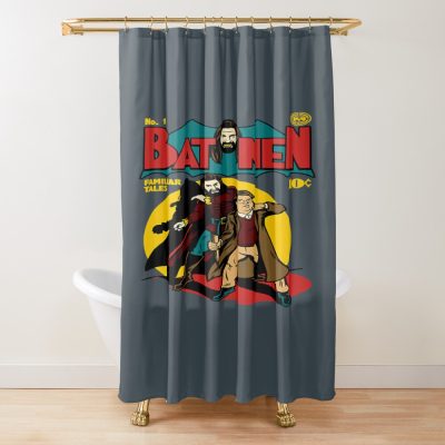 Comic What We Do In The Shadow Shower Curtain