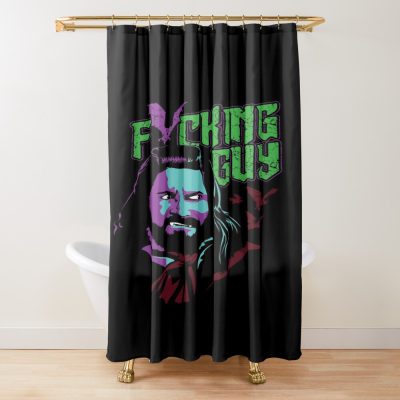 Fricking Guy In The Shadows Shower Curtain