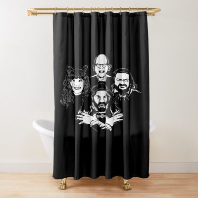 Halloween Vampires What We Do In The Shadows Shower Curtain