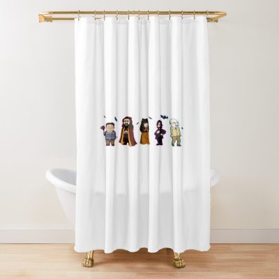 Lil What We Do In The Shadows Gang Shower Curtain