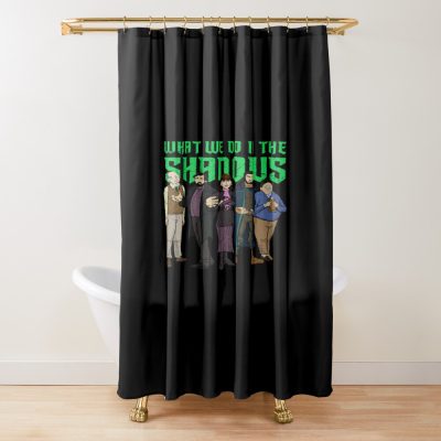 Horror Tv Series What We Do In The Shadows Shower Curtain