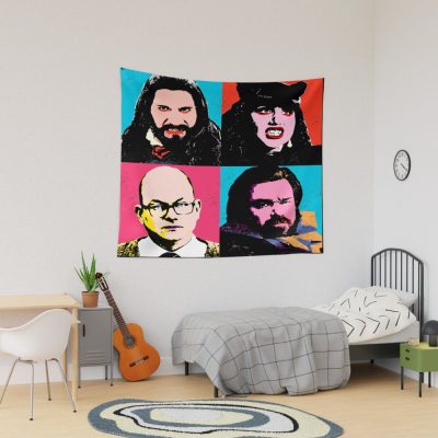 Vampire Warhol In The Shadows Tapestry