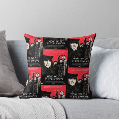 Nadja Laszlo Nandor Colin Robinson And Guillermo Lost Boys Style Throw Pillow