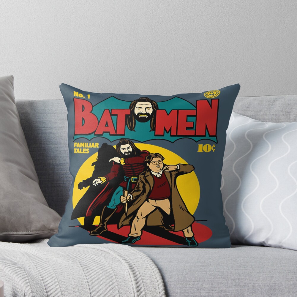 Comic What We Do In The Shadows Throw Pillow
