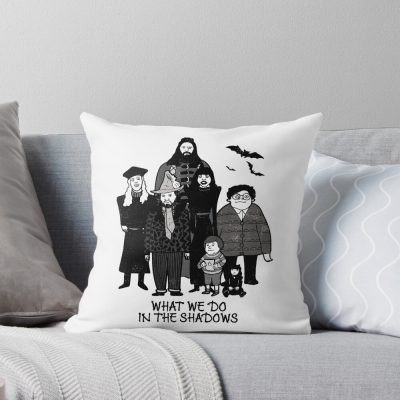 What We Do In The Shadows Horror Movie Throw Pillow