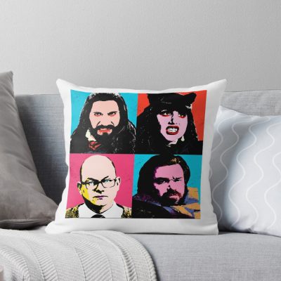 Main Character We In The Shadows Comedy Movie Throw Pillow
