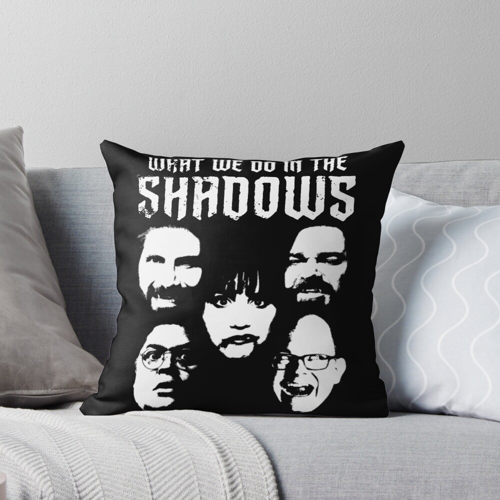 What We Do In The Shadows Main Characters Throw Pillow