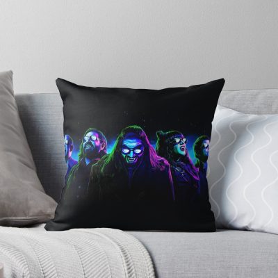 What We Do In The Shadows Full Cast Throw Pillow