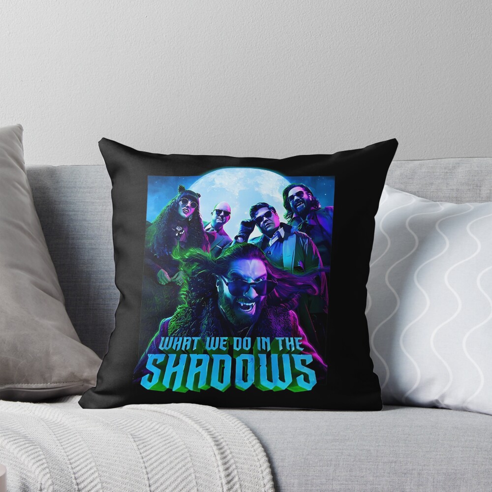 What We Do In The Shadows Comedy Movie Throw Pillow