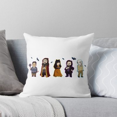 Lil What We Do In The Shadows Gang Throw Pillow