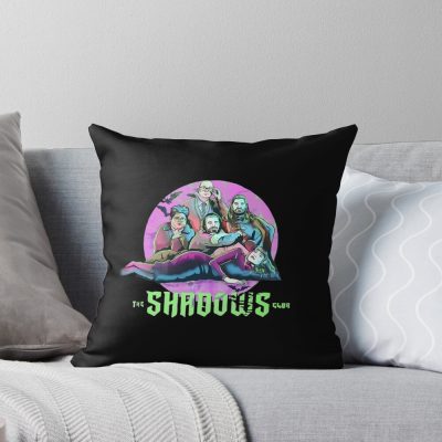 The Shadow Club What We Do In The Shadows Throw Pillow