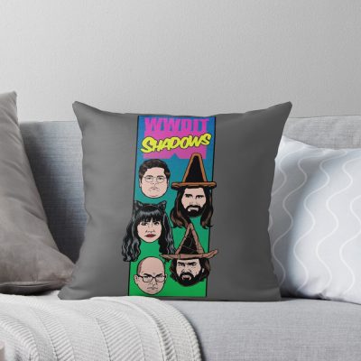 What We Do In The Shadows Comic Book Throw Pillow
