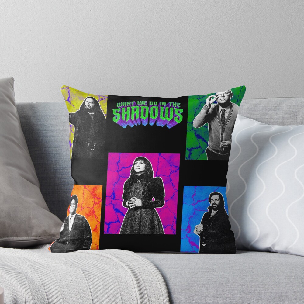 What We Do In The Shadows Set Throw Pillow