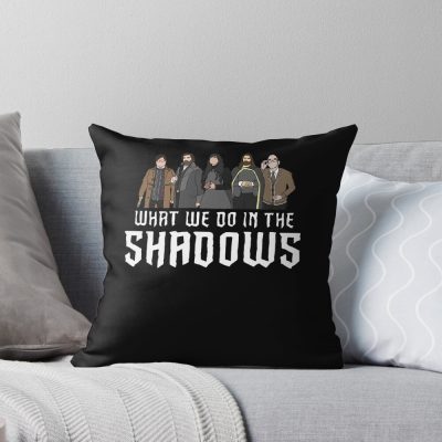 Country Music What We Do In The Shadows Squad Throw Pillow