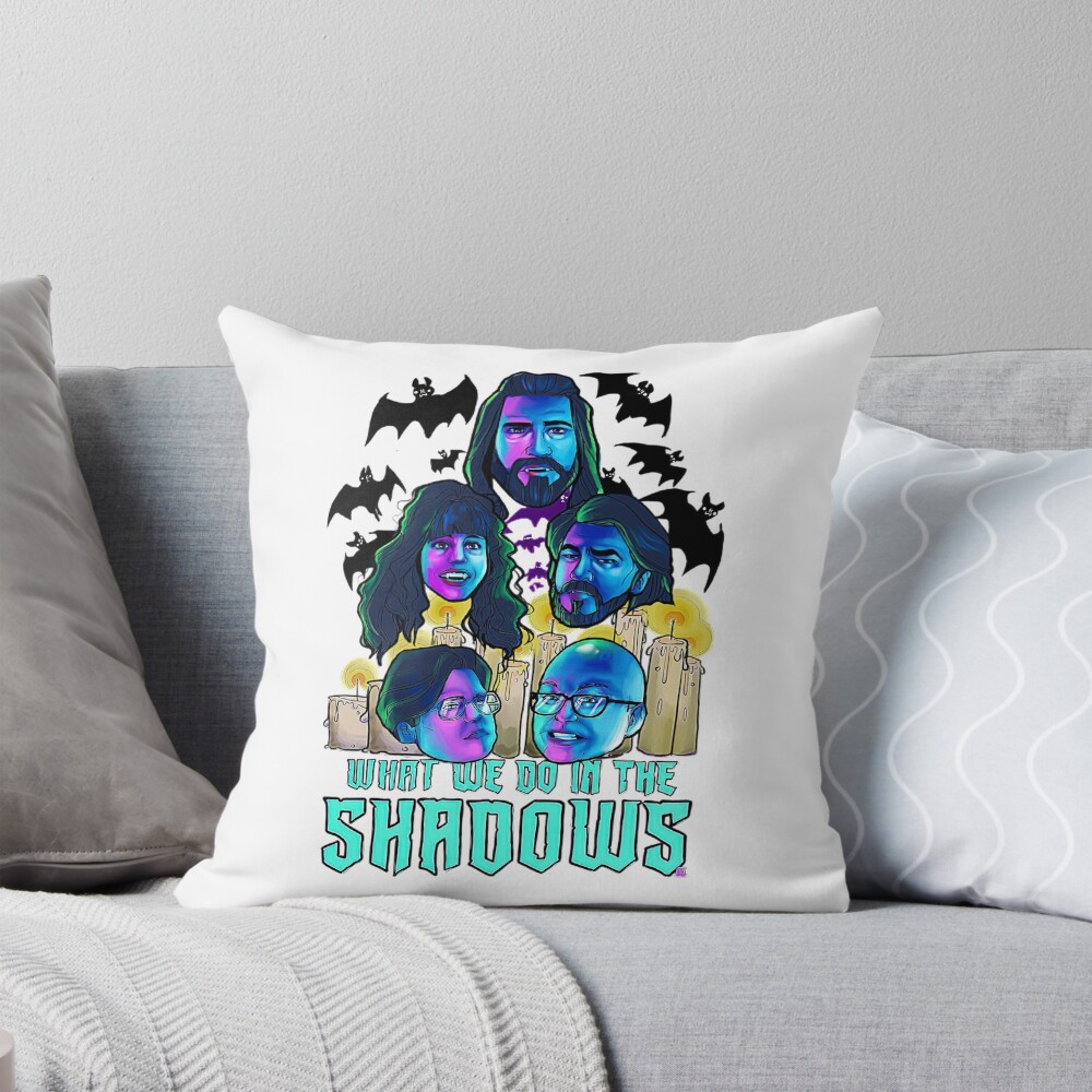 What We Do In The Shadows Graphic Throw Pillow